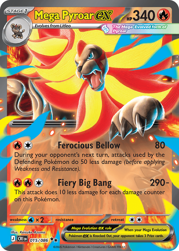 Mega-Pyroleo-ex (Mega Pyroar ex)