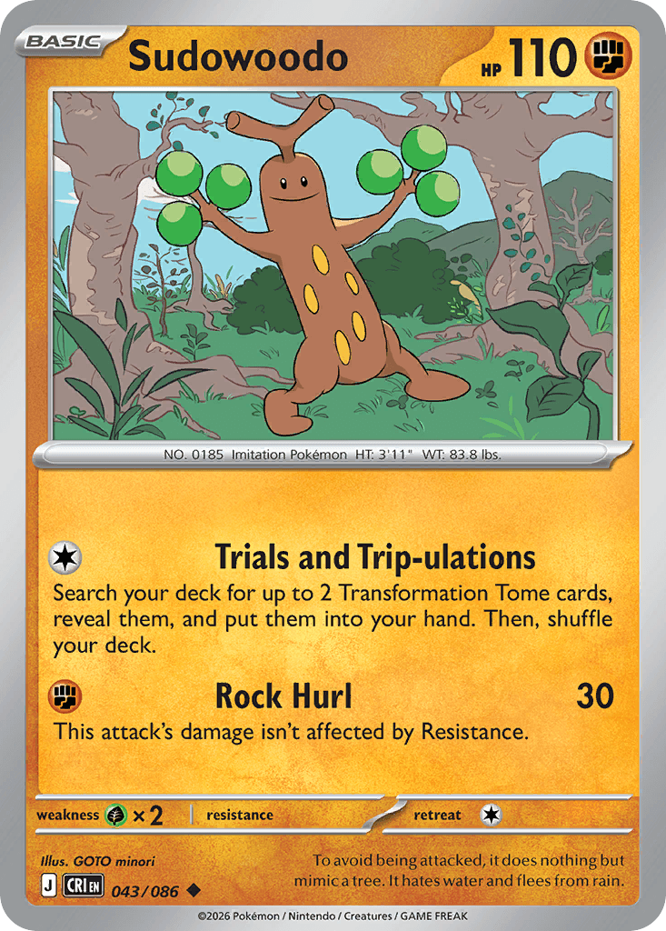 Mogelbaum (Sudowoodo)