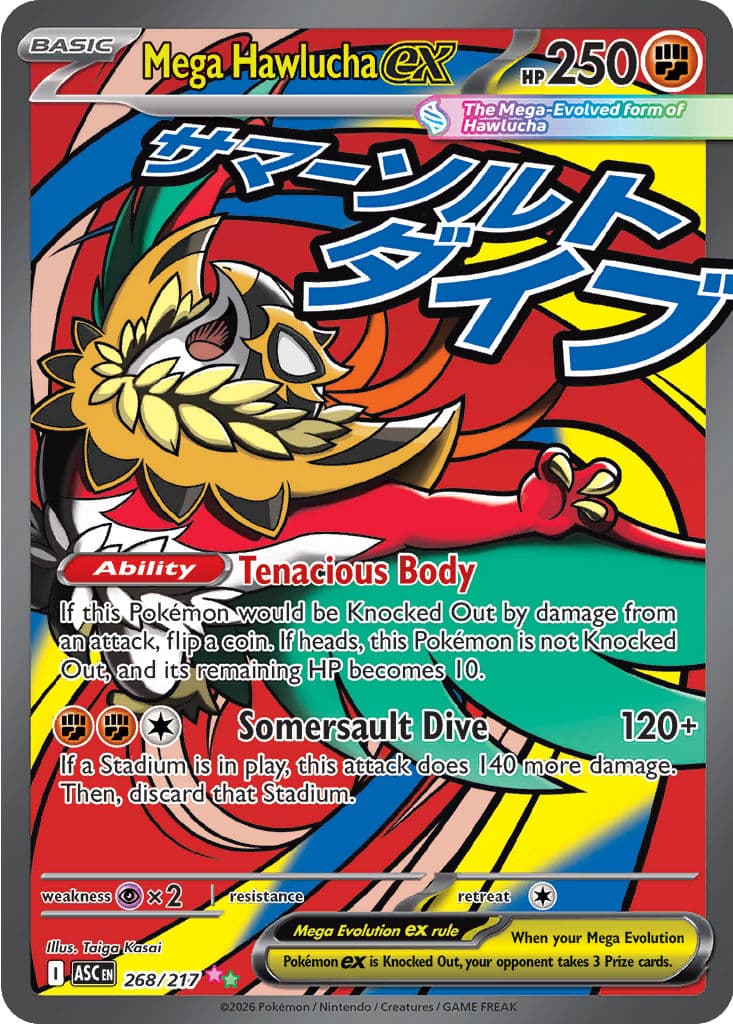 Mega-Resladero-ex (Mega Hawlucha ex)
